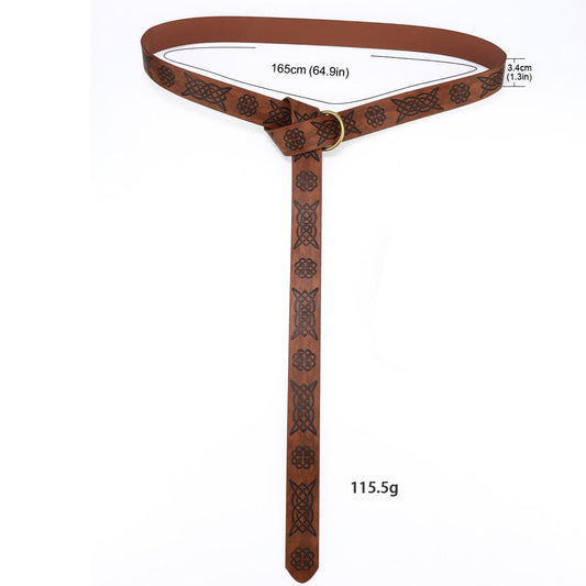 Medieval Style Halloween Women's Cosplay Belt Waist Seal Accessories